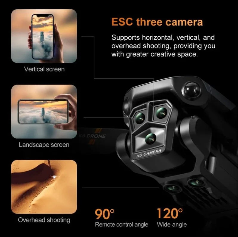 4K HD Camera Drone – Perfect for Travel, Photography, and Gifts  - Foldable · Easy to Fly · Long Battery LifeLimited-Time Offer: 50% OFF – The Perfect Gift for Tech Lovers!